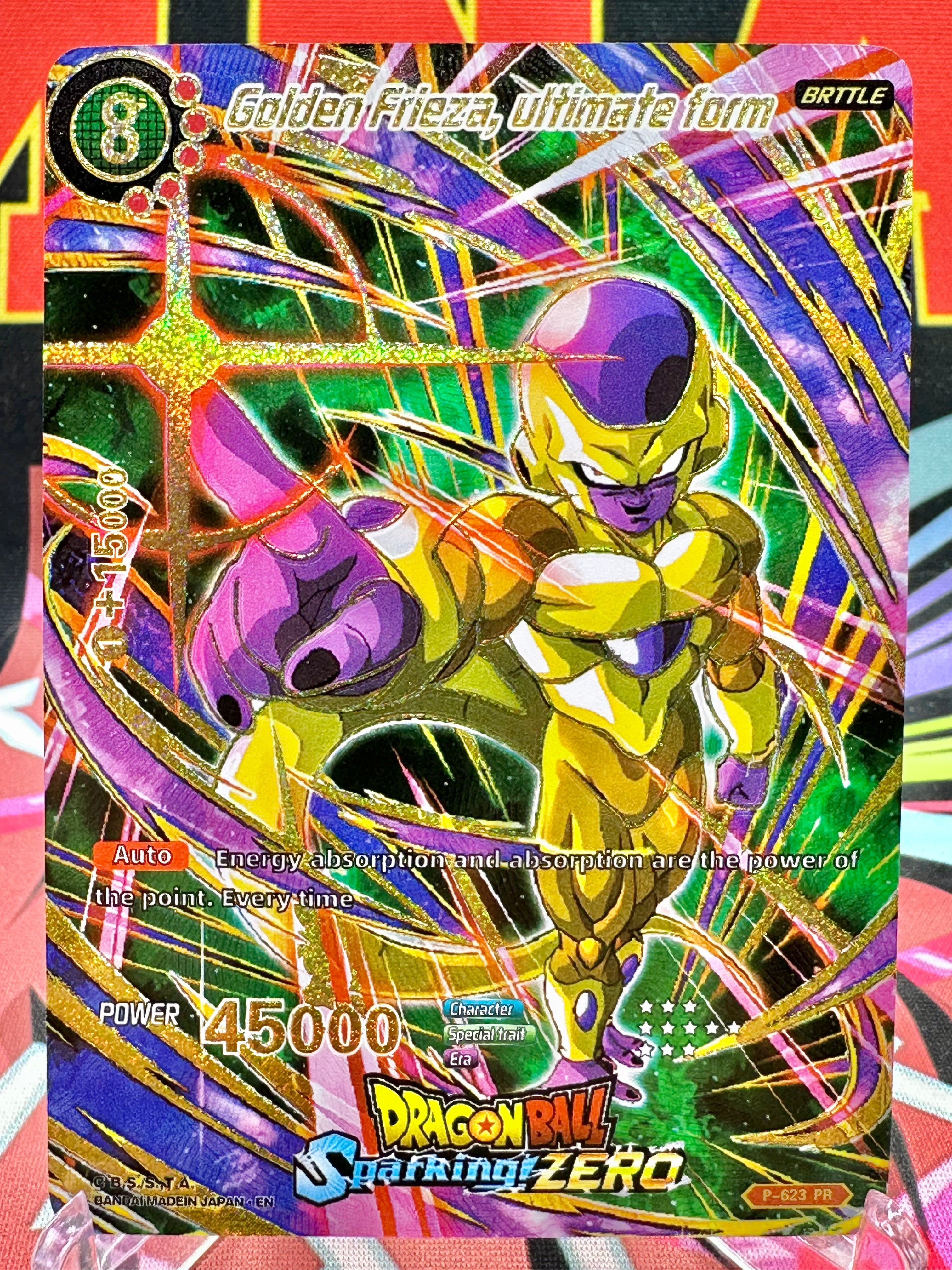 P-623 PR Golden Frieza [Dragon Ball Sparking ZERO] Art Card
