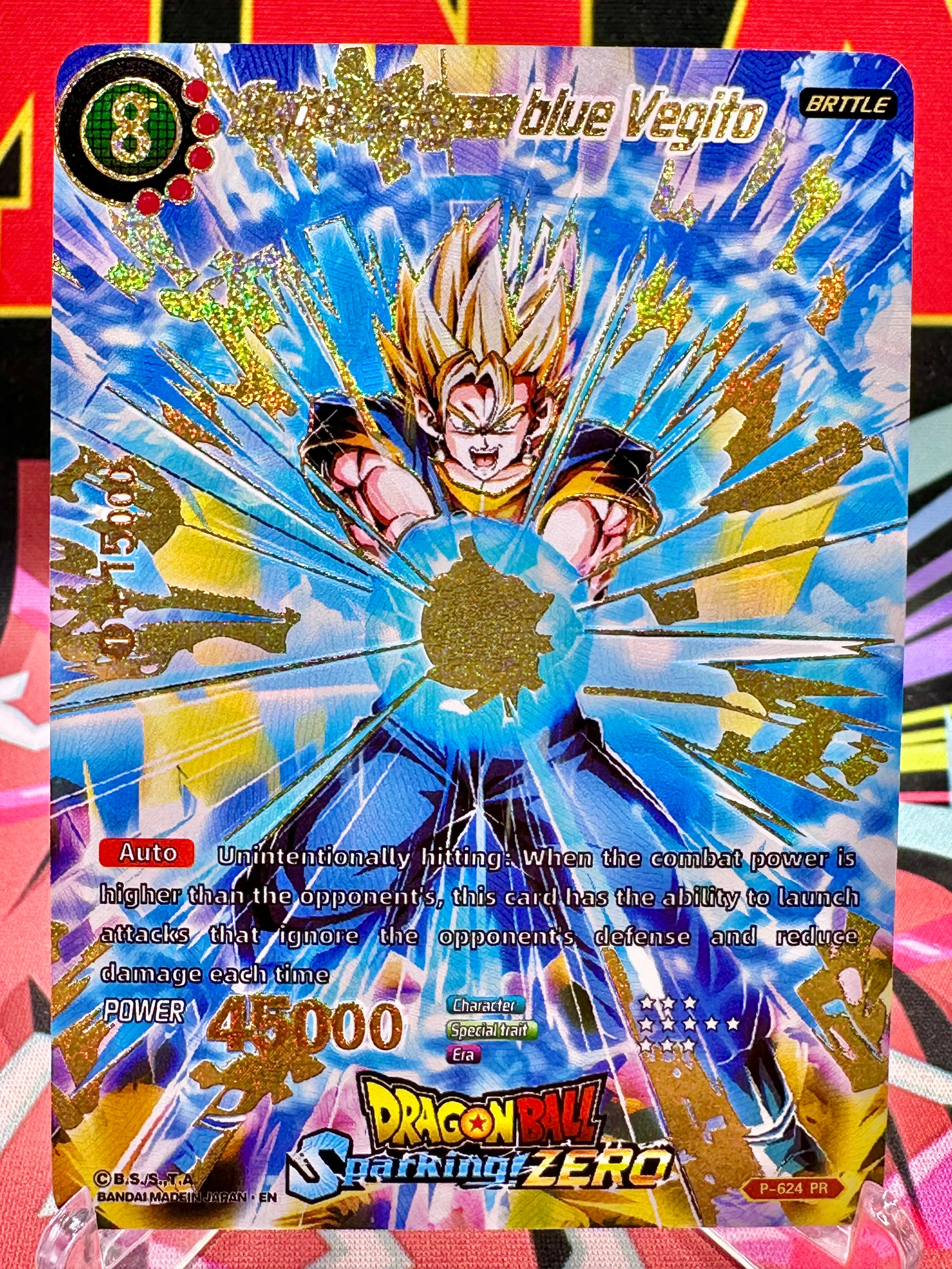 P-624 PR Vegito [Dragon Ball Sparking ZERO] Art Card