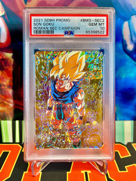 Dragon Ball Heroes Son Goku Bm7-Sec Psa10 | eBay