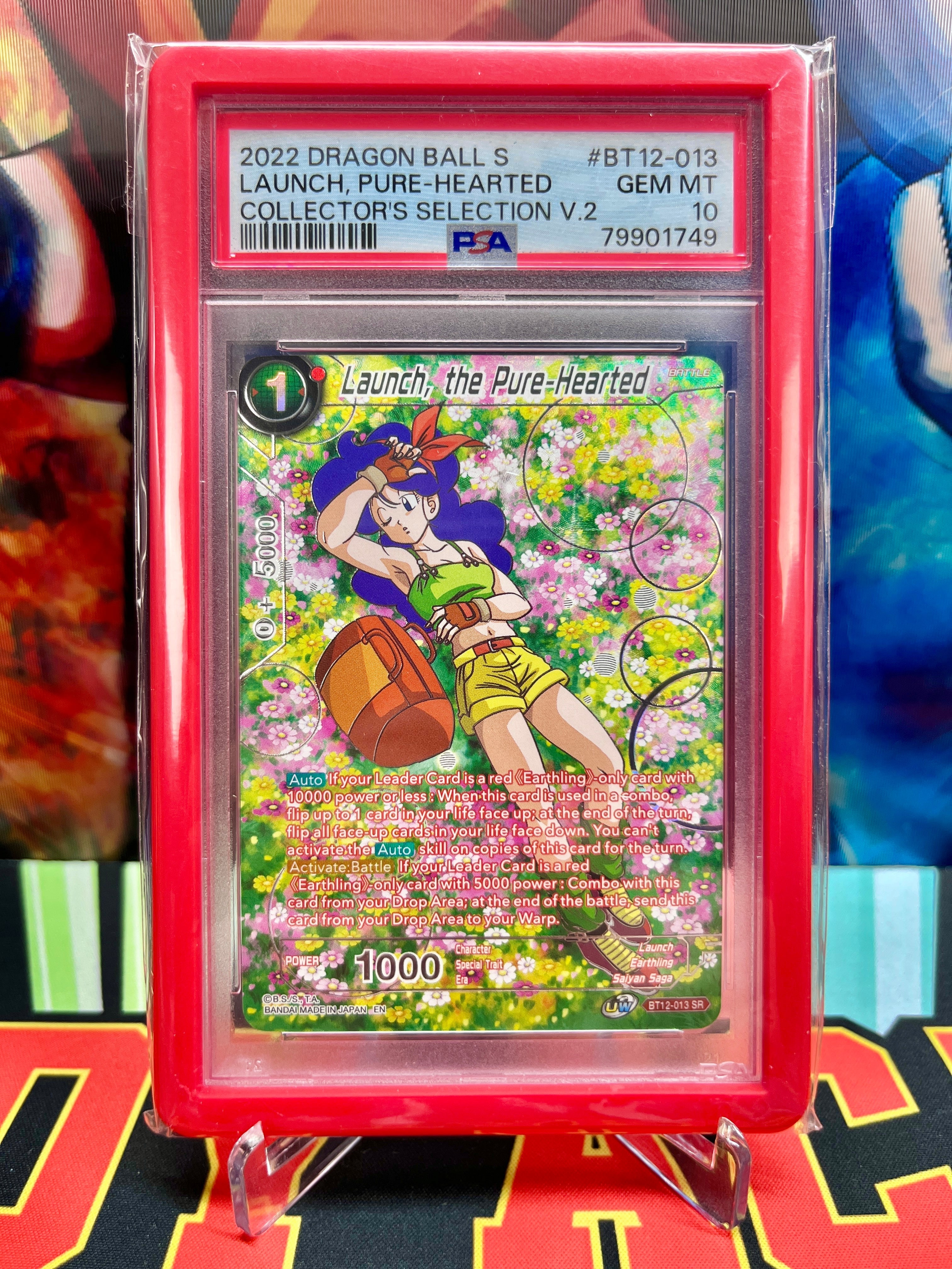 PSA 10 BT12-013 Launch, the Pure-Hearted [Alternate Art] SR (2022)