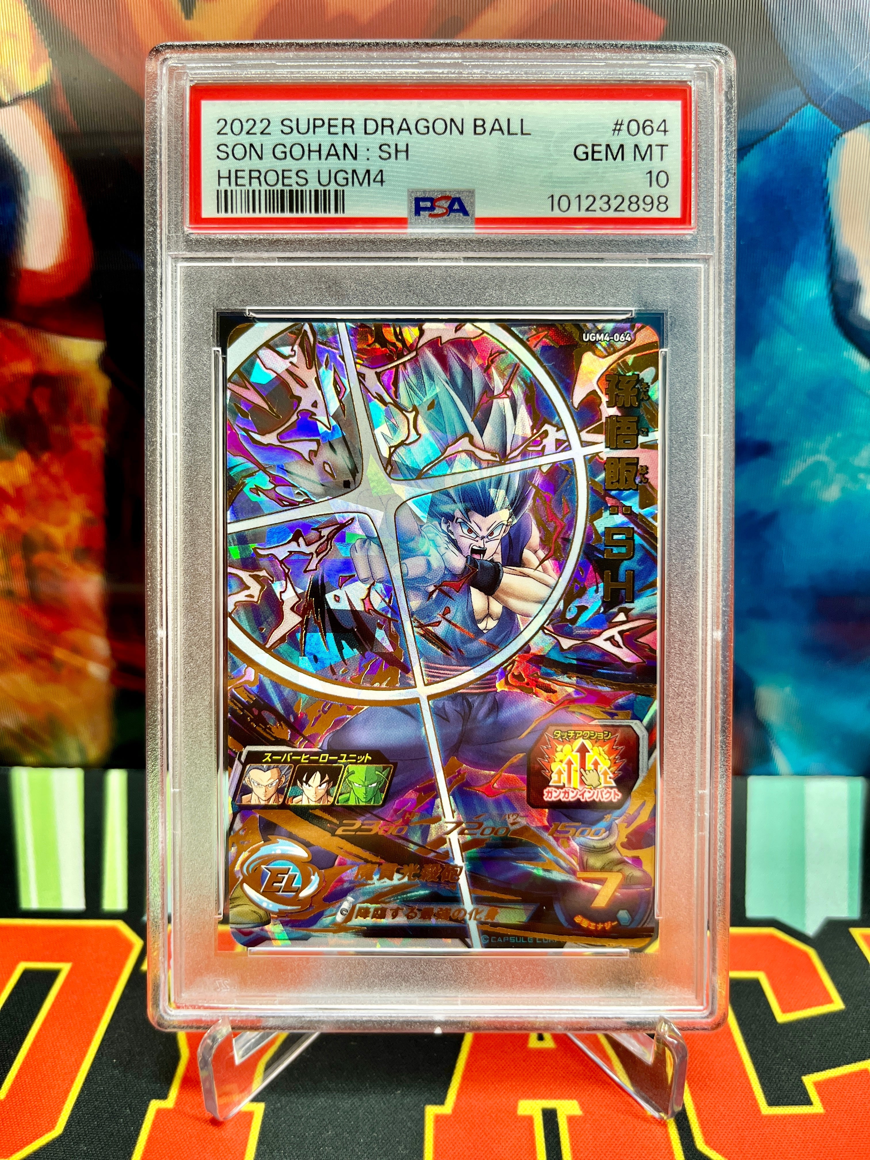 PSA 10 UGM4-064 Son Gohan: SH Ultimate (2022)