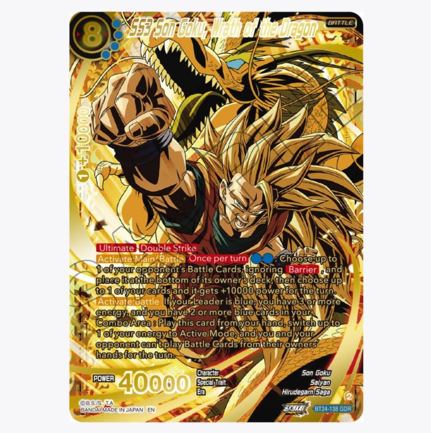 dragon ball super card game beyond generations DBS-B24 Beyond Generations Booster Box (2024)