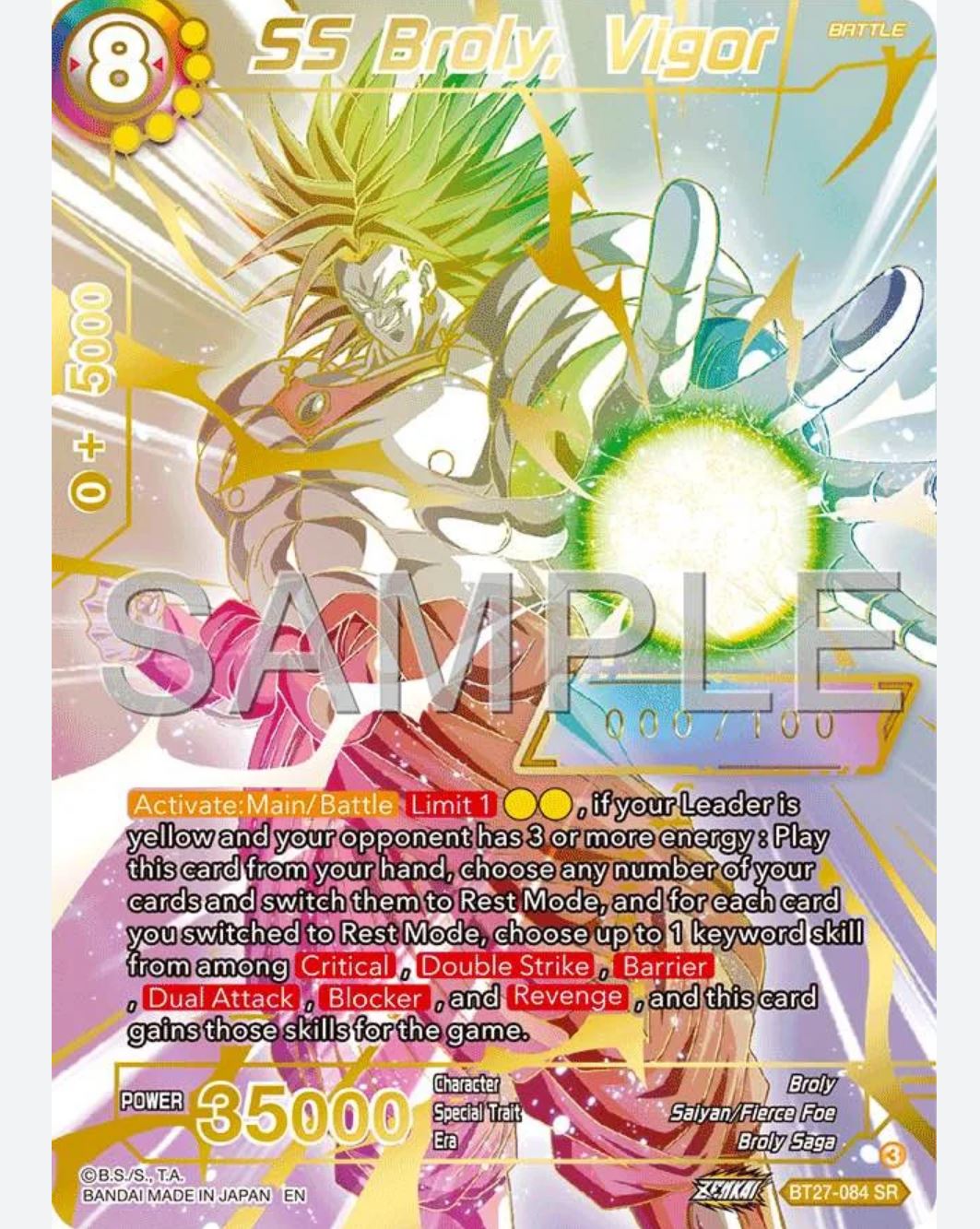 DBS-B27 History of Z Booster Box (2025)