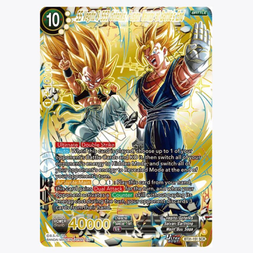 Dragon Ball Super TCG: Masters Ultra Bout Impact Beyond Dimensions (B31) Booster Box