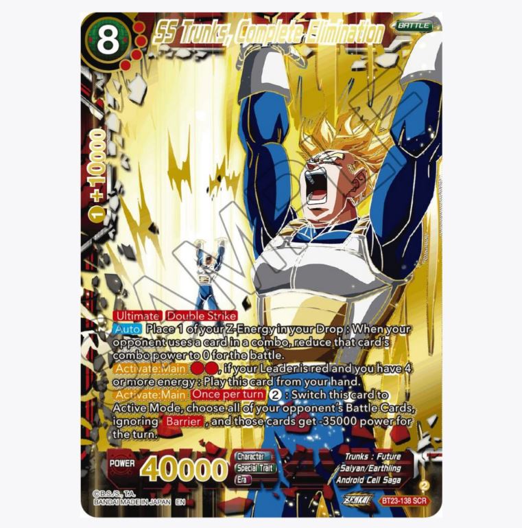 Dragon Ball Super Perfect Combination Booster Box Dragon Ball Super Perfect Combination Booster Box