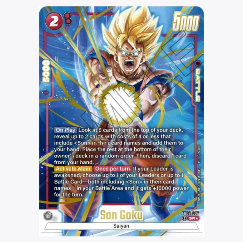 dragon ball super card game target Dragon Ball Super: Fusion World - Saiyan's Pride
