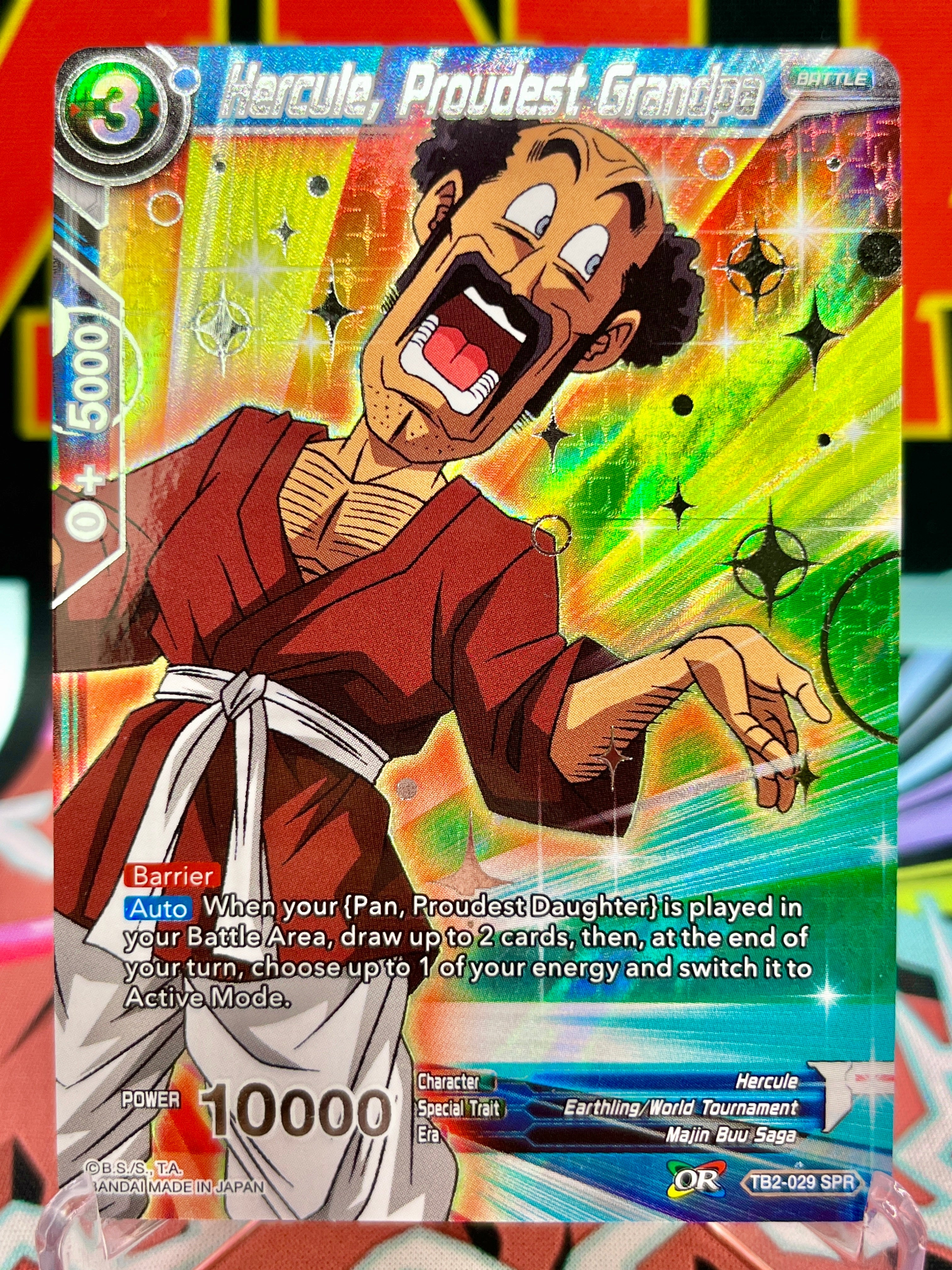 TB2-029 SPR Hercule, Proudest Grandpa (2018)