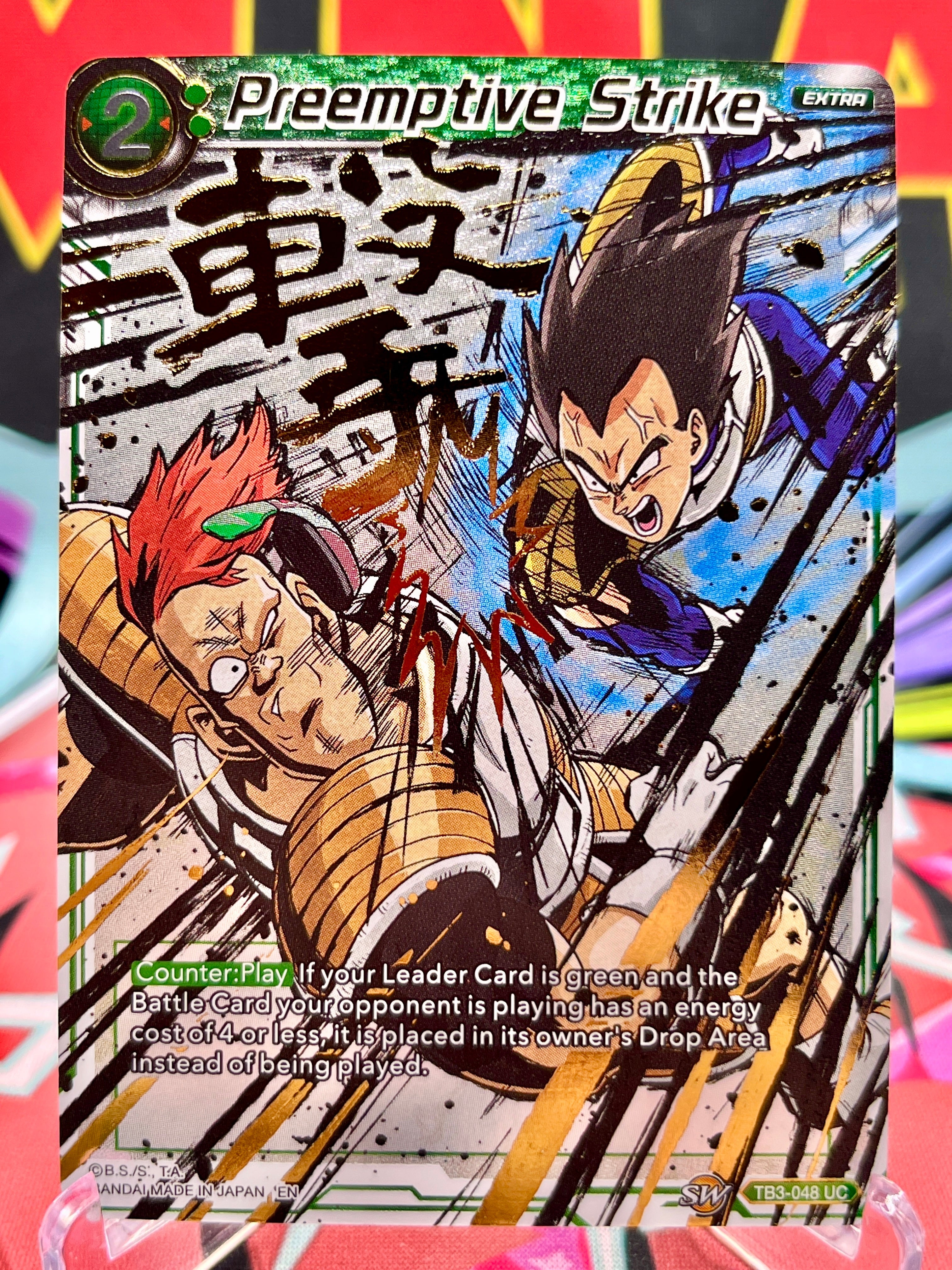TB3-048 UC Preemptive Strike [Alternate Art] (2019)