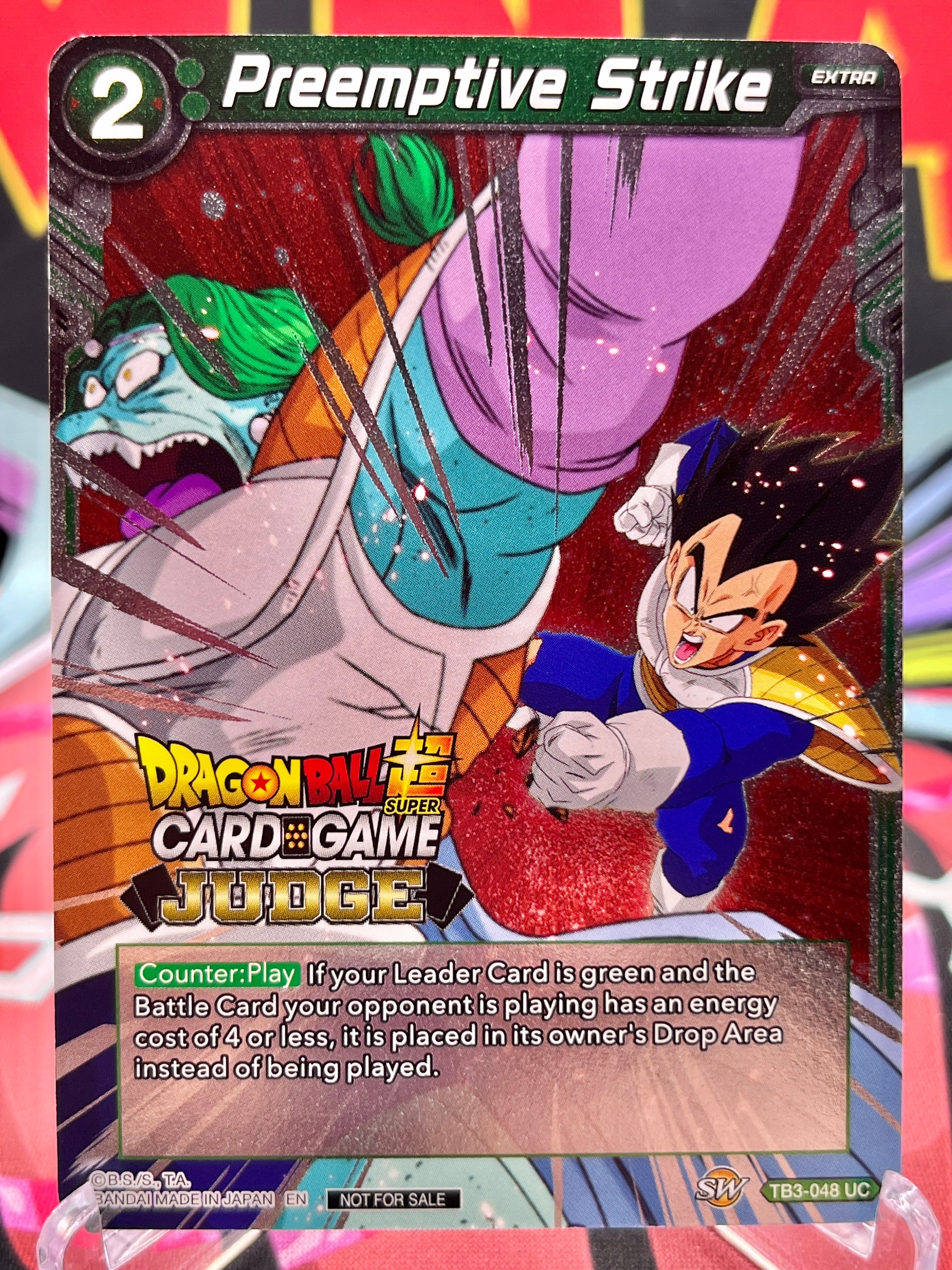 dragon ball super card game judge Kaio-Ken Son Goku PR PSA10 Cell Card Type TCGs - Dragon Ball Super